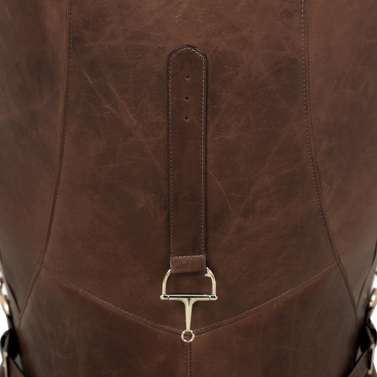 Aspen Leather Wingback Chair