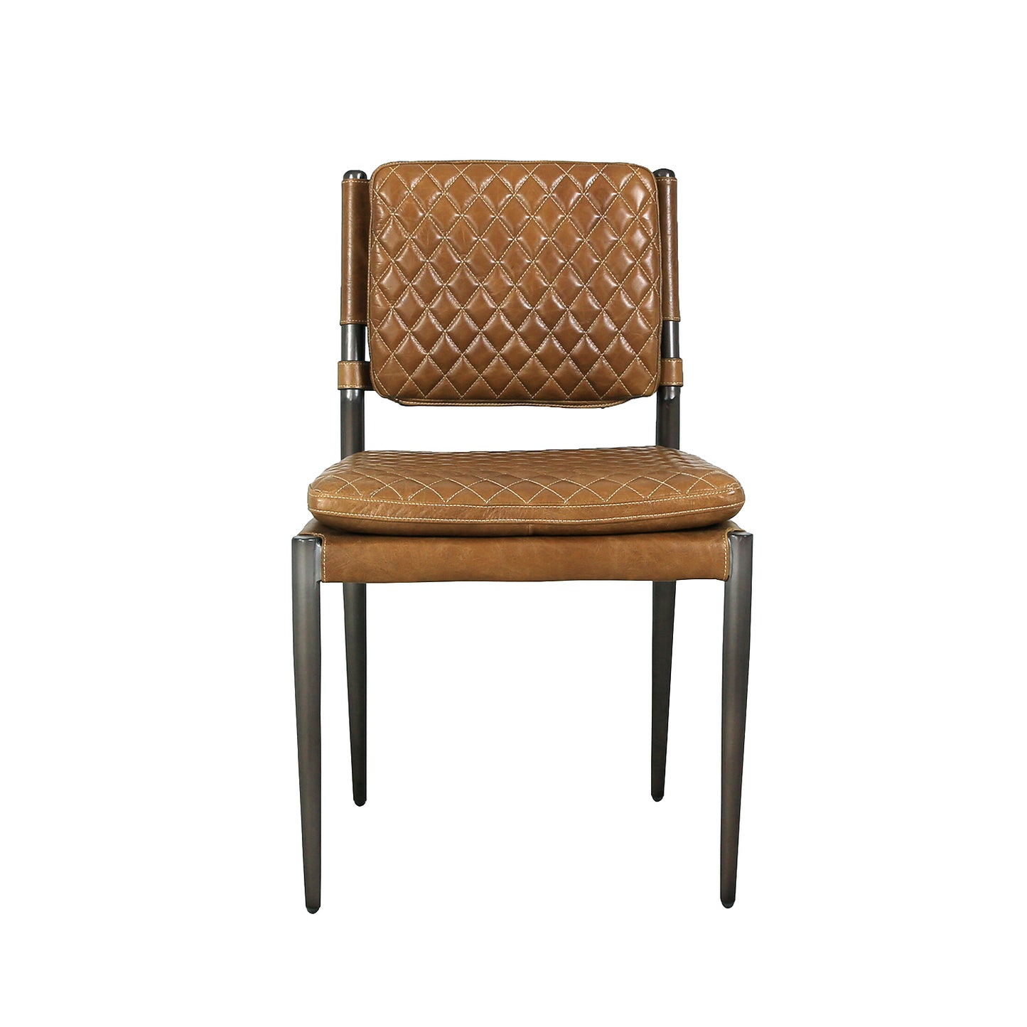Capri Leather Chair, Brown