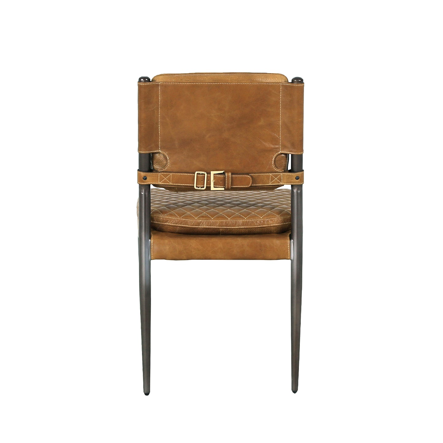 Capri Leather Chair, Brown