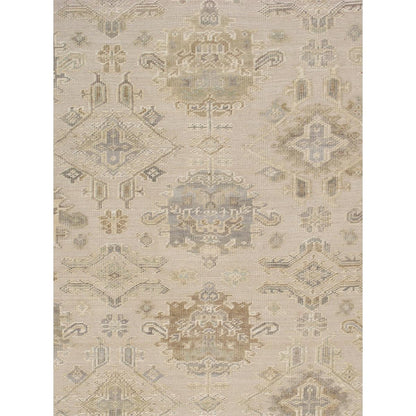 Oushak Beige/Green Area Rug