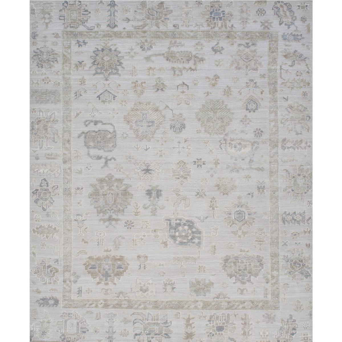 Oushak Beige/Cream Area Rug