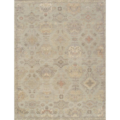 Oushak Green Area Rug