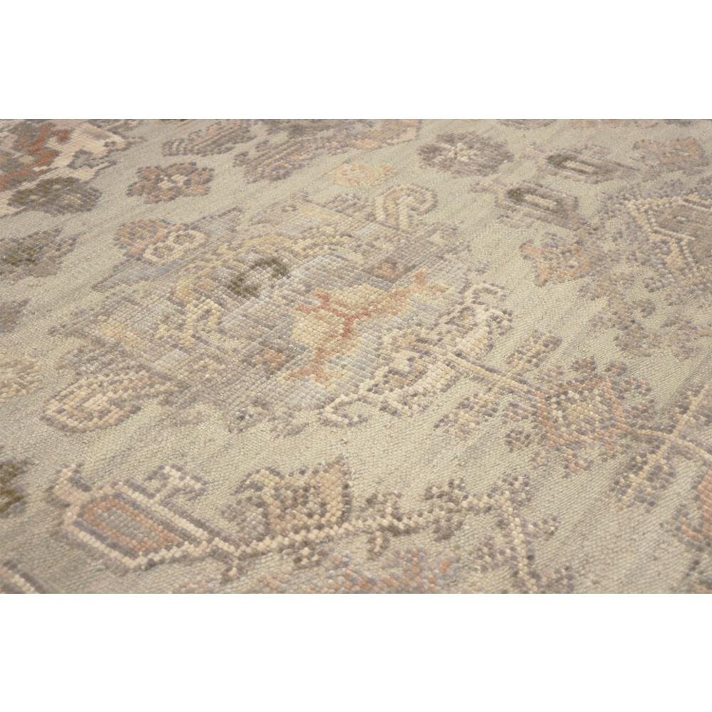 Oushak Green Area Rug