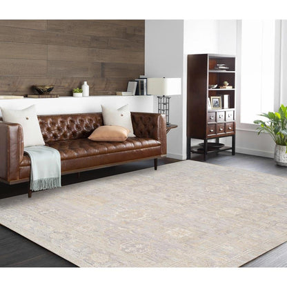 Oushak Silver Area Rug