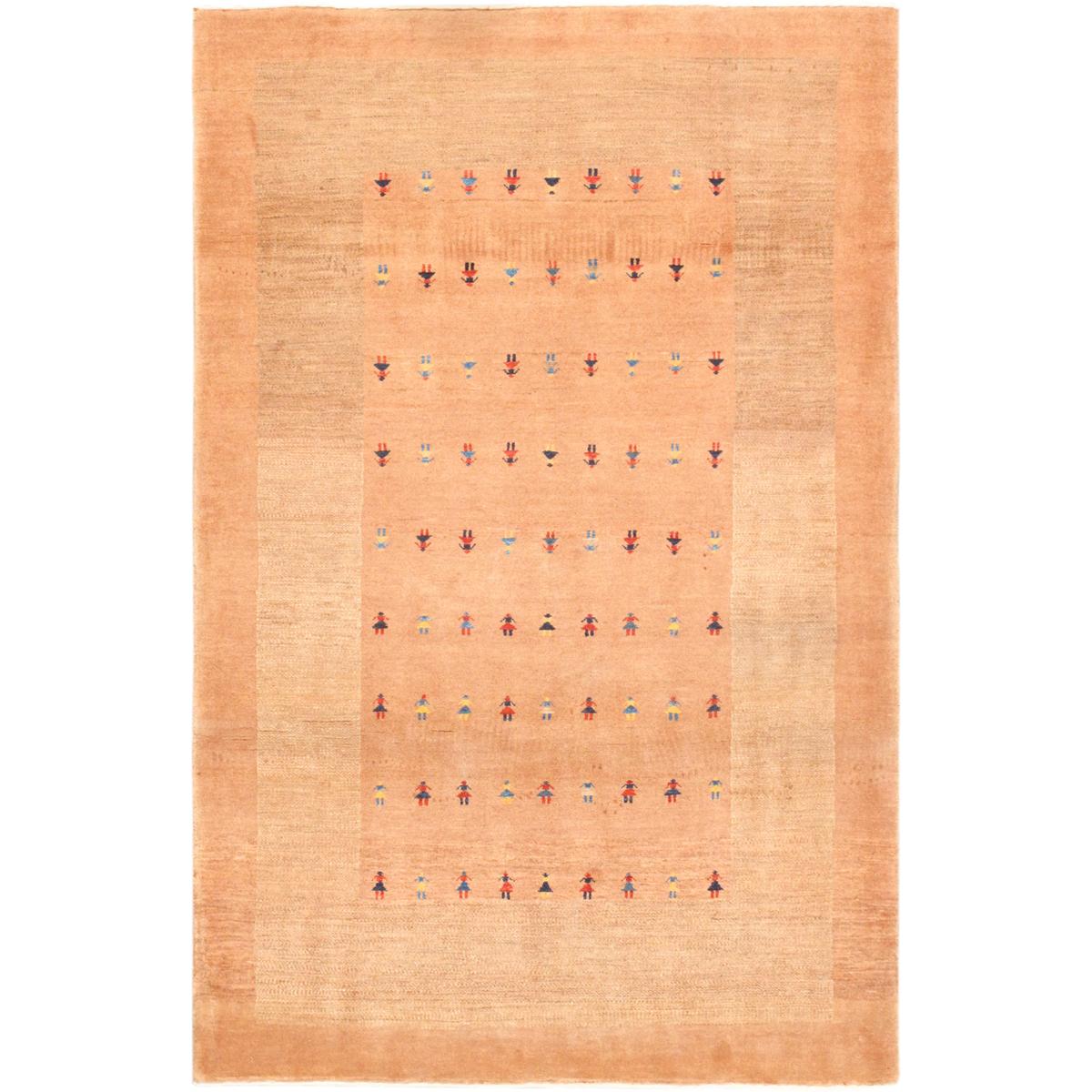 Tribal Hand-Knotted Lamb's Wool Area Rug