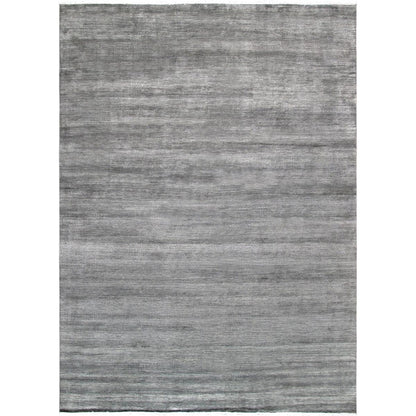 Transitional Hand-Knotted Lamb's Wool Area Rug