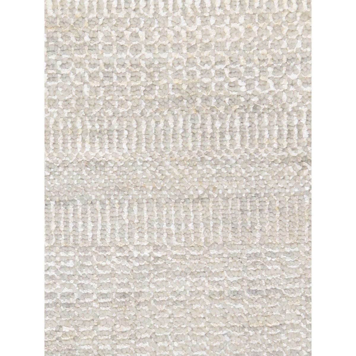 Transitional Hand-Knotted Bamboo Silk & Wool Area Rug