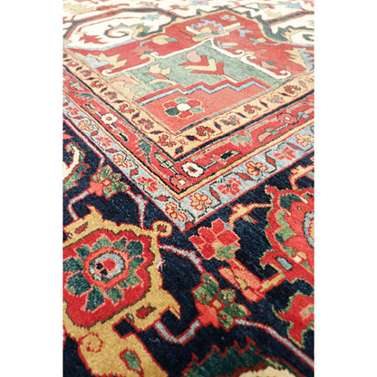 Azerbaijan Hand-Knotted Lamb's Wool Area Rug