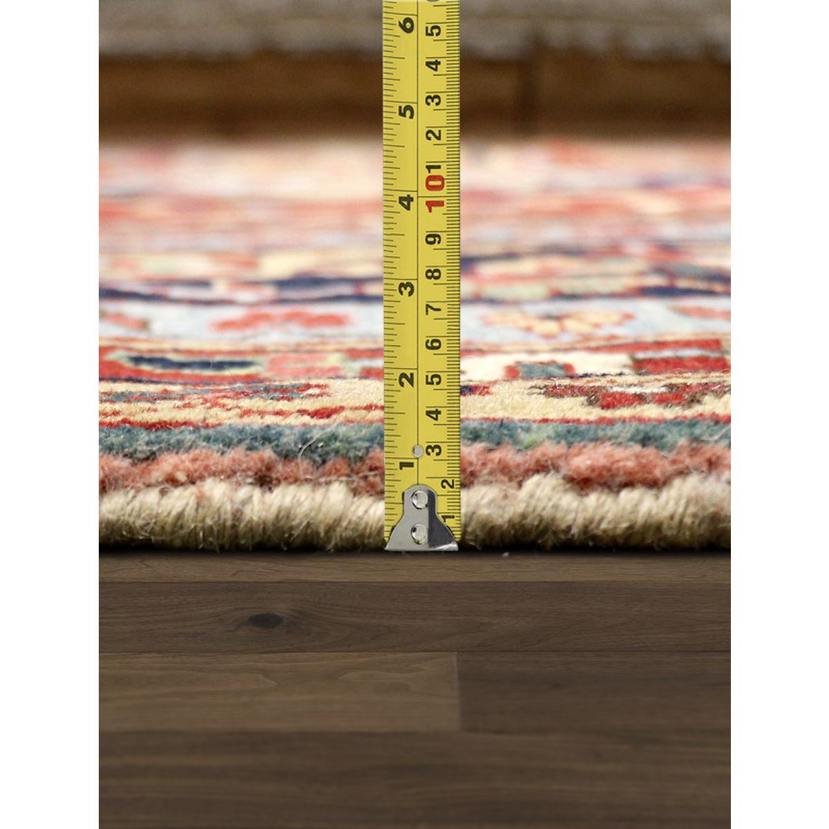 Azerbaijan Hand-Knotted Lamb's Wool Area Rug