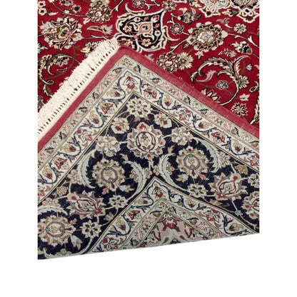 Azerbaijan Hand-Knotted Silk & Wool Area Rug