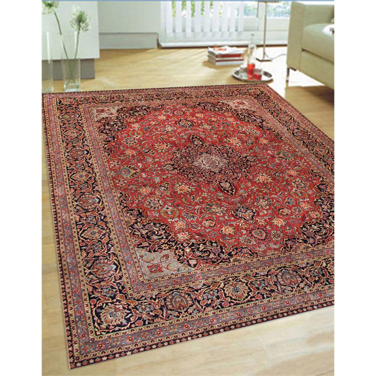 Azerbaijan Hand-Knotted Lamb's Wool Area Rug