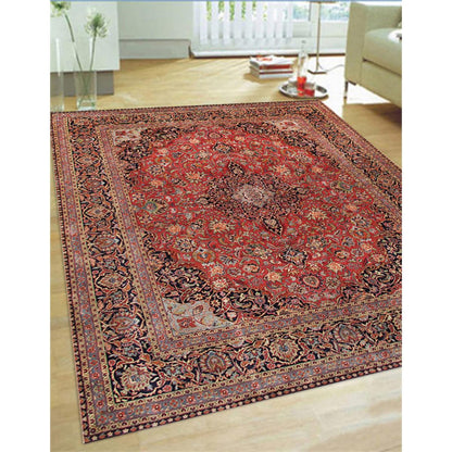 Azerbaijan Hand-Knotted Lamb's Wool Area Rug