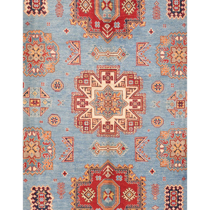 Tribal Hand-Knotted Wool Area Rug