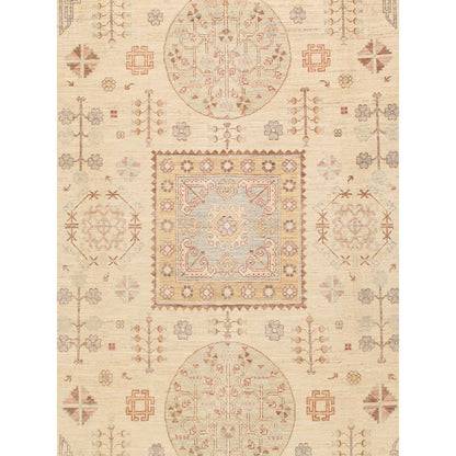 Azerbaijan Hand-Knotted Lamb's Wool Area Rug