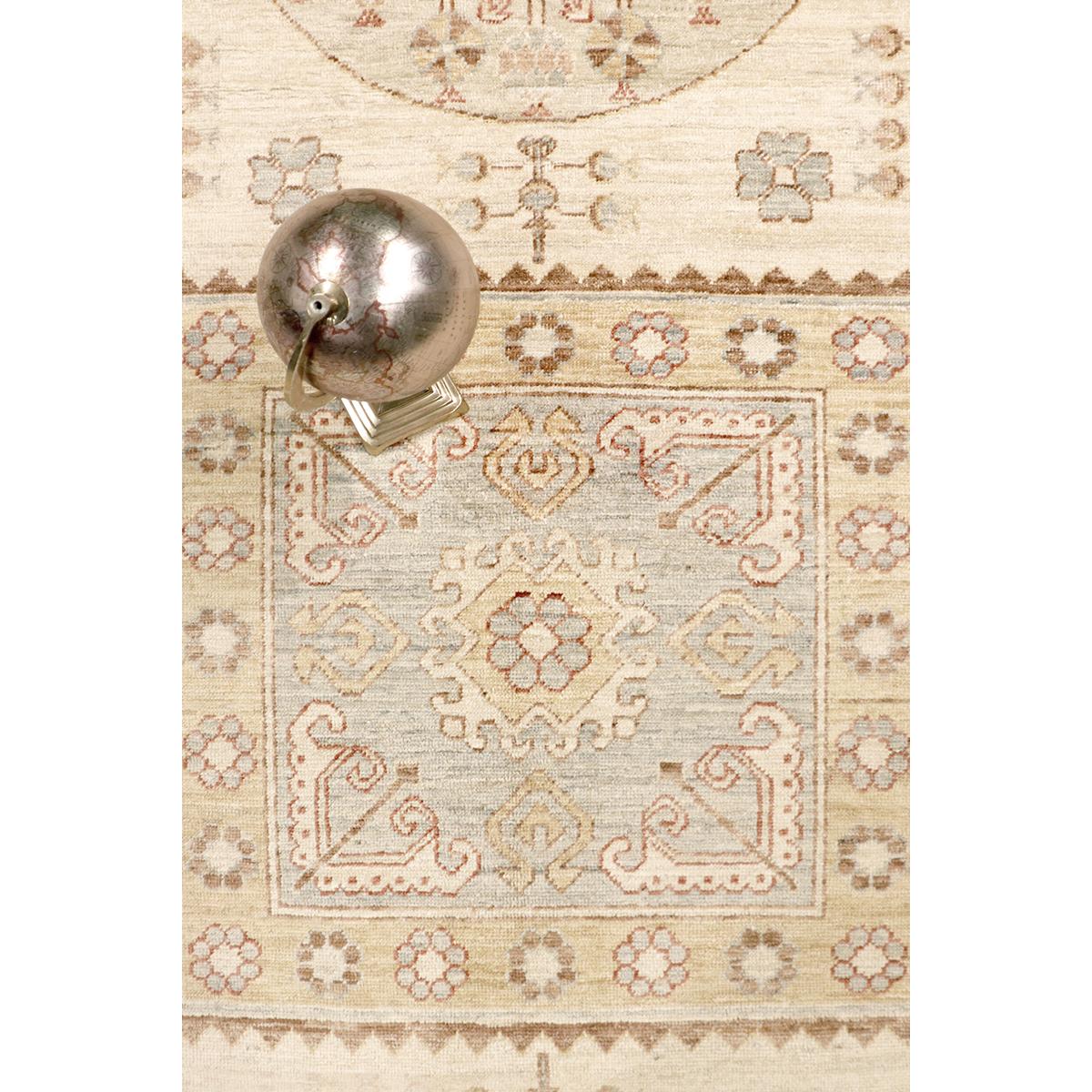 Azerbaijan Hand-Knotted Lamb's Wool Area Rug