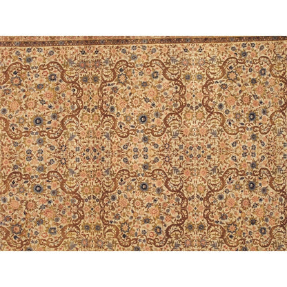 Kermanshah Hand-Knotted Wool Area Rug