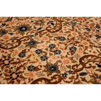 Kermanshah Hand-Knotted Wool Area Rug
