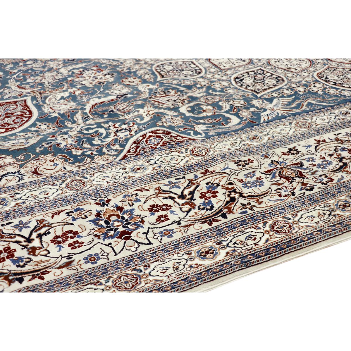 Azerbaijan Hand-Knotted Silk & Wool Area Rug