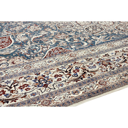 Azerbaijan Hand-Knotted Silk & Wool Area Rug