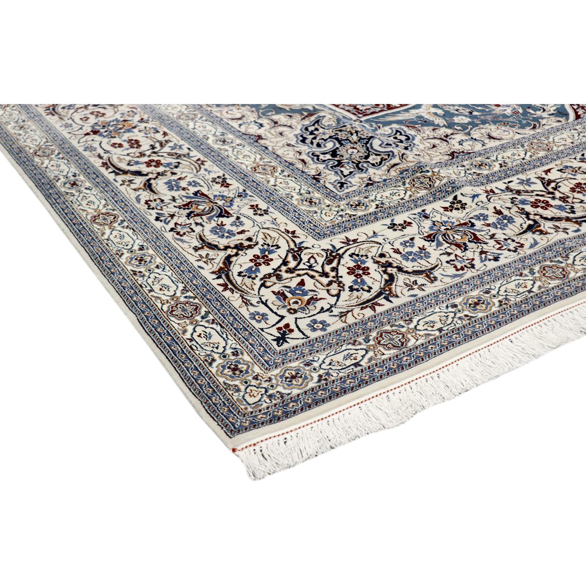 Azerbaijan Hand-Knotted Silk & Wool Area Rug