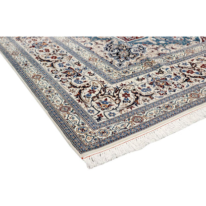 Azerbaijan Hand-Knotted Silk & Wool Area Rug