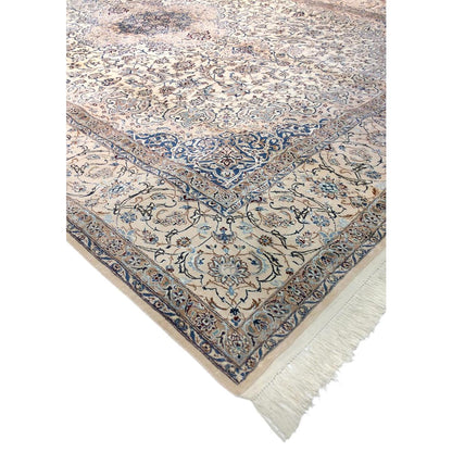 Azerbaijan Hand-Knotted Silk & Wool Area Rug