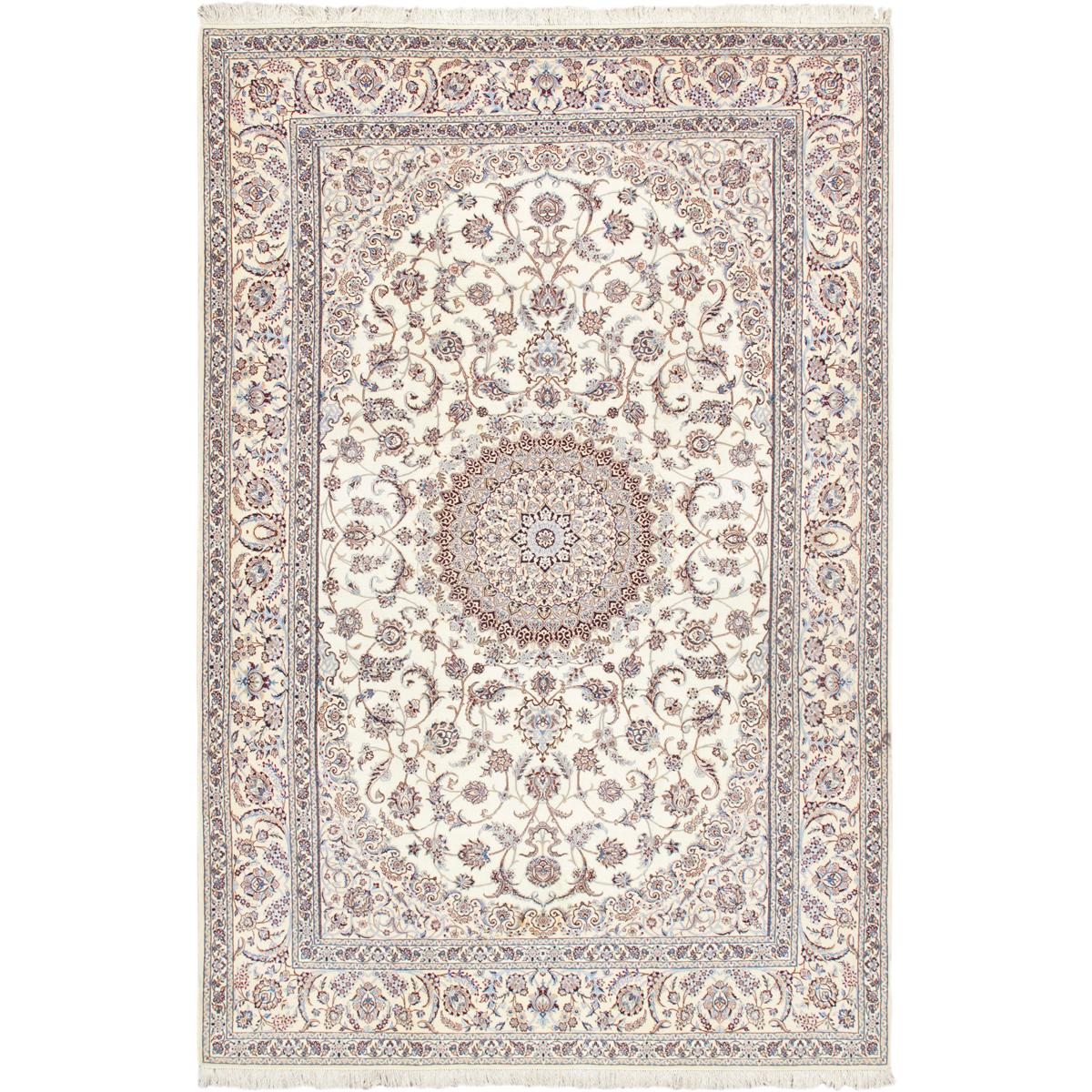 Azerbaijan Hand-Knotted Silk & Wool Area Rug