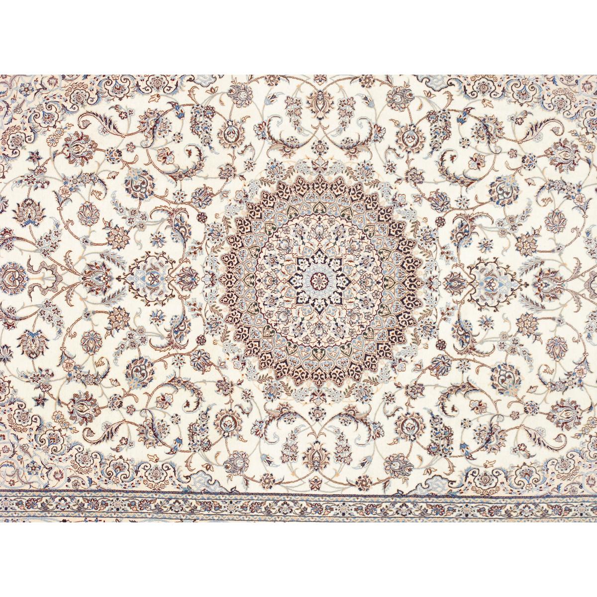 Azerbaijan Hand-Knotted Silk & Wool Area Rug