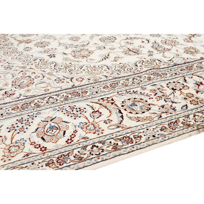 Azerbaijan Hand-Knotted Silk & Wool Area Rug