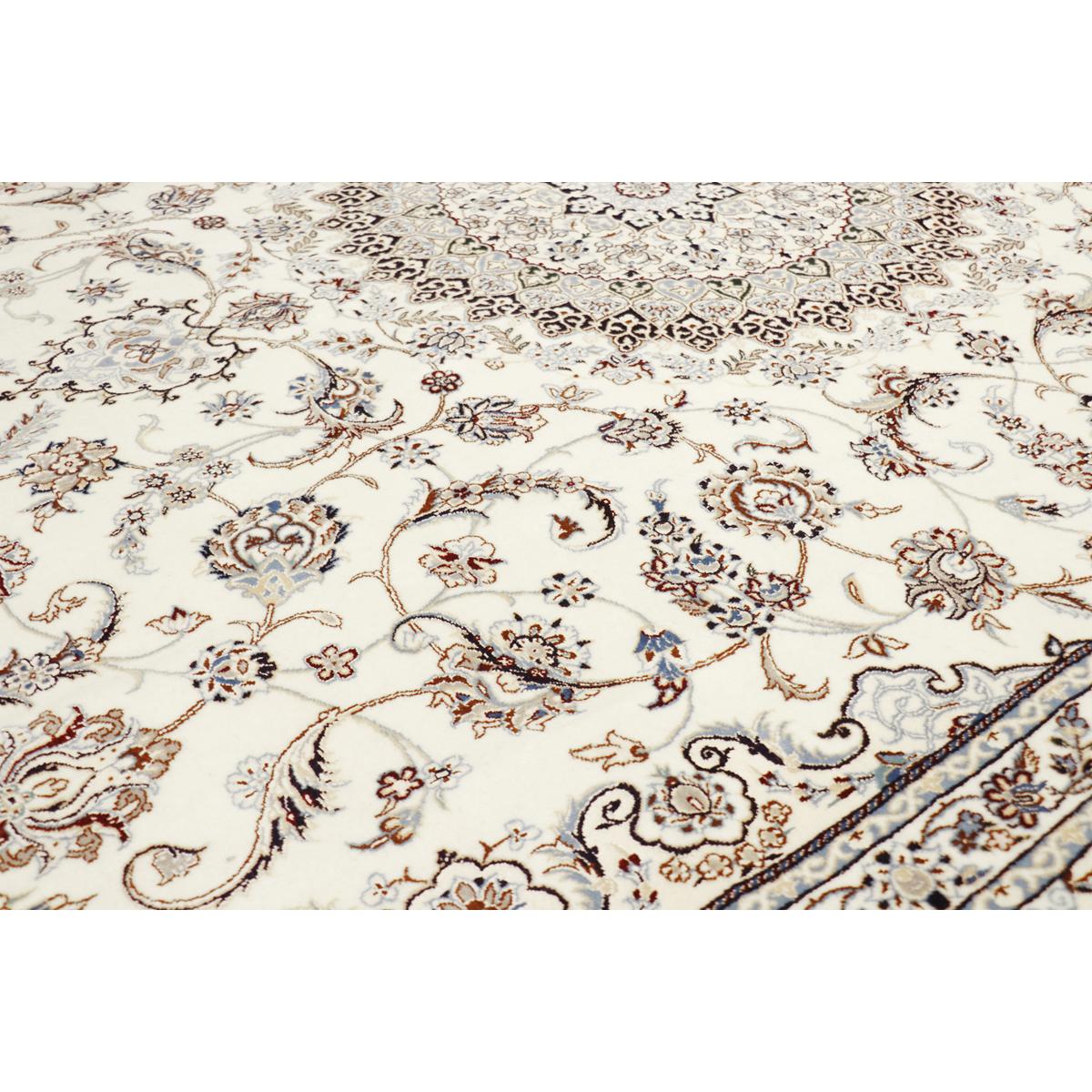 Azerbaijan Hand-Knotted Silk & Wool Area Rug