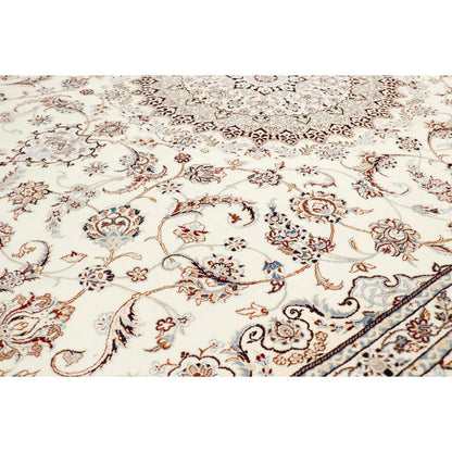 Azerbaijan Hand-Knotted Silk & Wool Area Rug