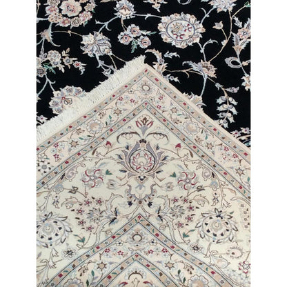 Azerbaijan Hand-Knotted Silk & Wool Area Rug