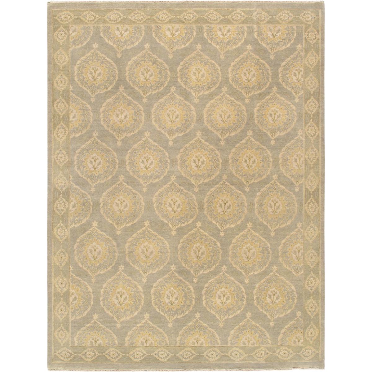 Hand-Knotted Lamb's Wool Area Rug