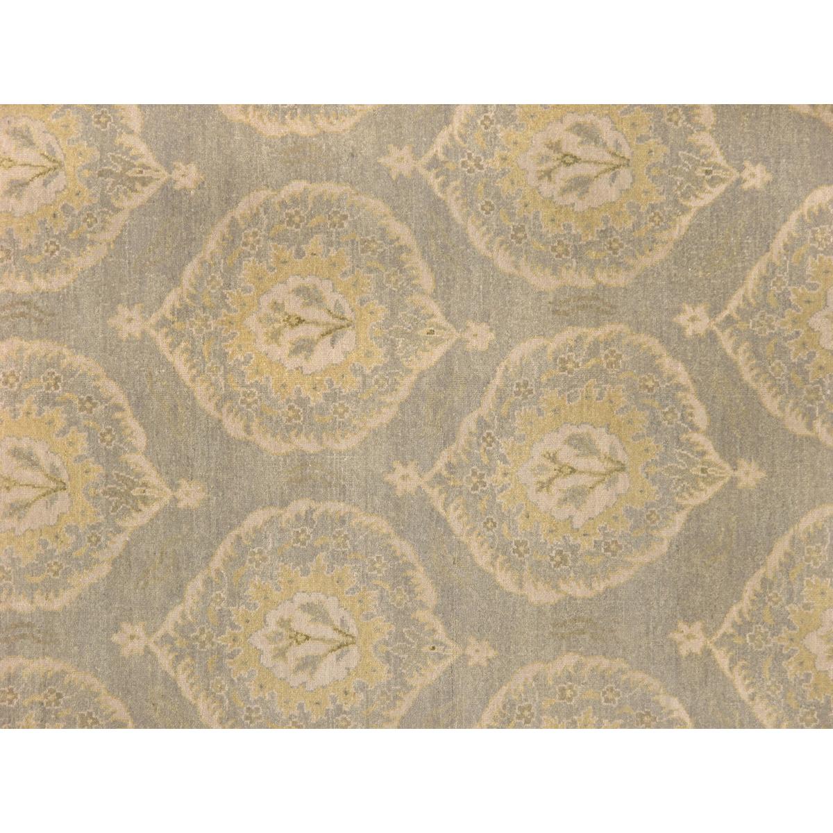 Hand-Knotted Lamb's Wool Area Rug