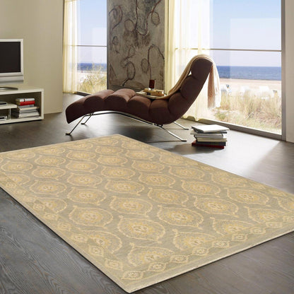Hand-Knotted Lamb's Wool Area Rug