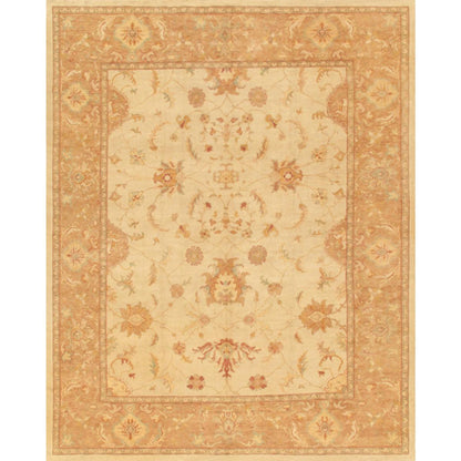 Oushak Hand-Knotted Lamb's Wool Area Rug