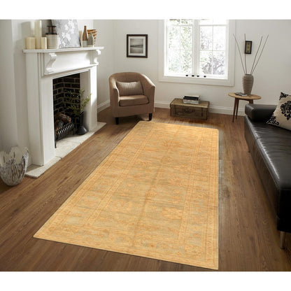Oushak Hand-Knotted Lamb's Wool Area Rug