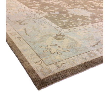 Oushak Hand-Knotted Lamb's Wool Area Rug