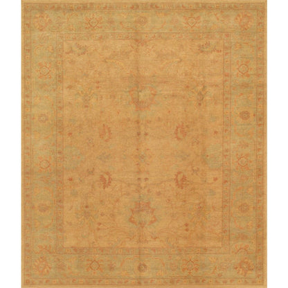 Oushak Hand-Knotted Lamb's Wool Area Rug