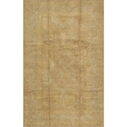Oushak Hand-Knotted Lamb's Wool Area Rug