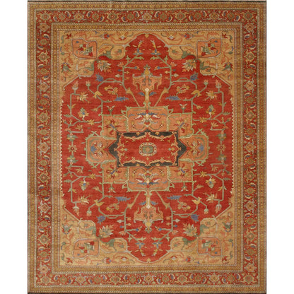 Serapi Hand-Knotted Wool Area Rug
