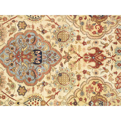 Azerbaijan Hand-Knotted Lamb's Wool Area Rug