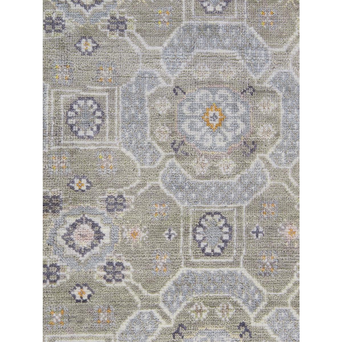 Khotan Hand-Knotted Wool Area Rug
