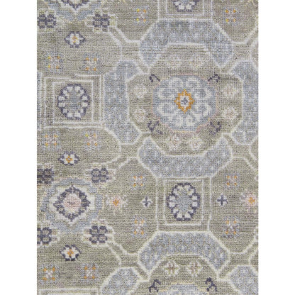 Khotan Hand-Knotted Wool Area Rug