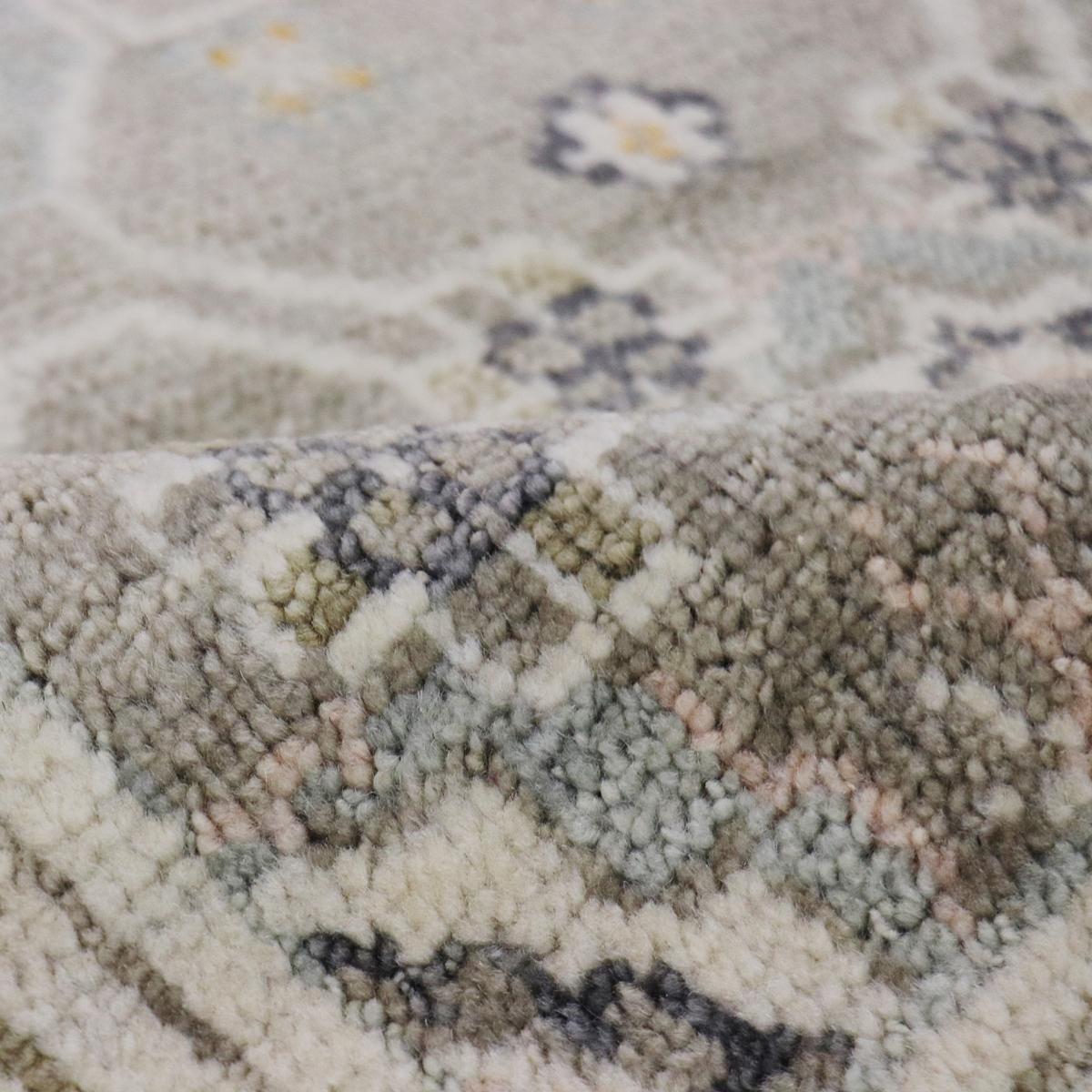 Khotan Hand-Knotted Wool Area Rug