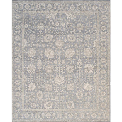 Oushak Blue Area Rug