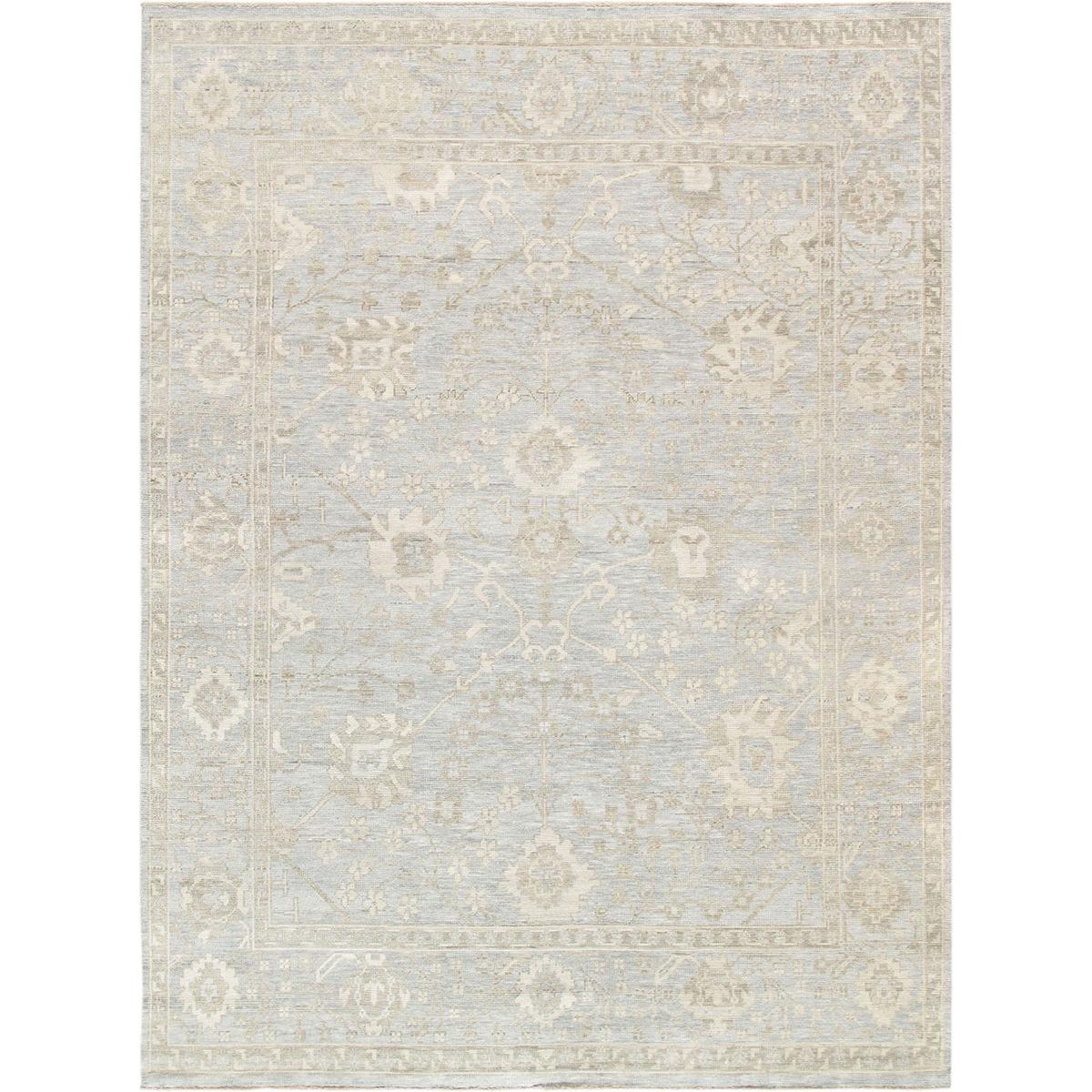 Oushak Light Blue Area Rug