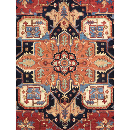 Serapi Hand-Knotted Wool Area Rug