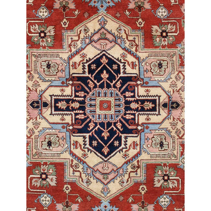 Serapi Hand-Knotted Wool Area Rug