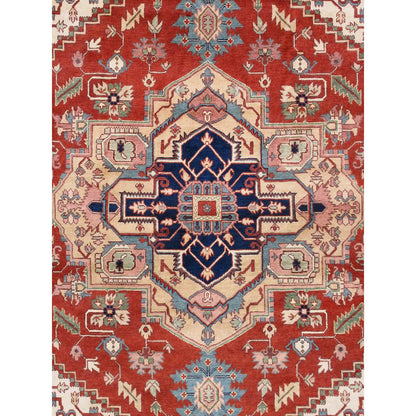 Serapi Hand-Knotted Wool Area Rug